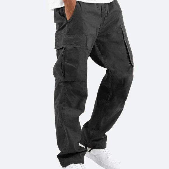Streetstyle Black Men's Cargo Pants
